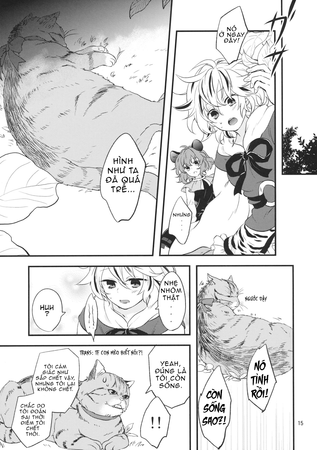 Touhou - Tora to Neko (Doujinshi) Oneshot 第14页