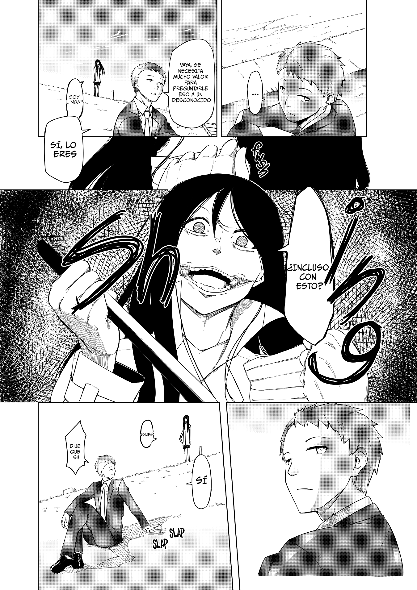 The Man and the Slit-Mouthed Woman Oneshot 第2页