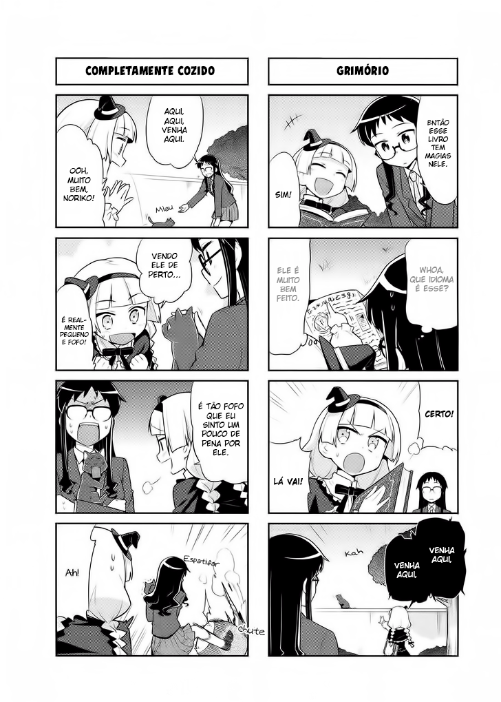Majyo to Houki to Kurobuchi Megane Vol. 1 Ch. 3 第4页