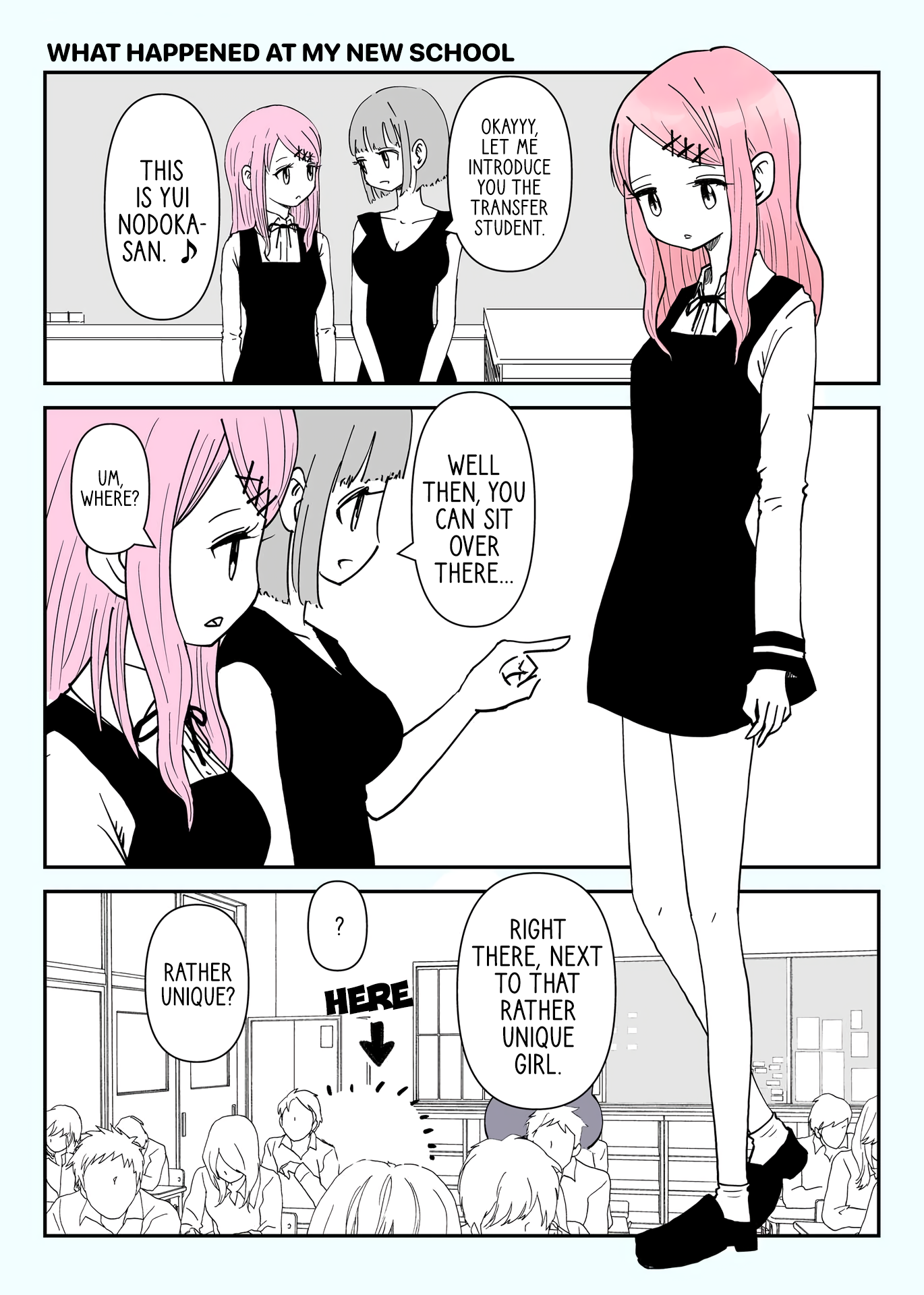Yamato Bambies Yuri Manga Collection What Happened at My New School 第1页