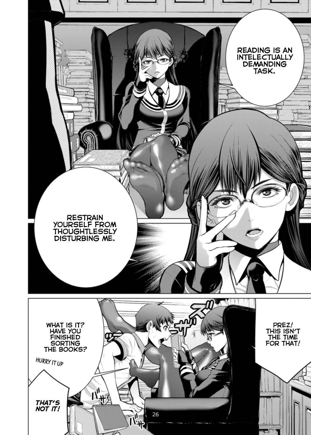 Rakugaki Gakugeikai 2017 Me, the Locked Room, and the Student Council President (Higashida Yuusuke) 第2页