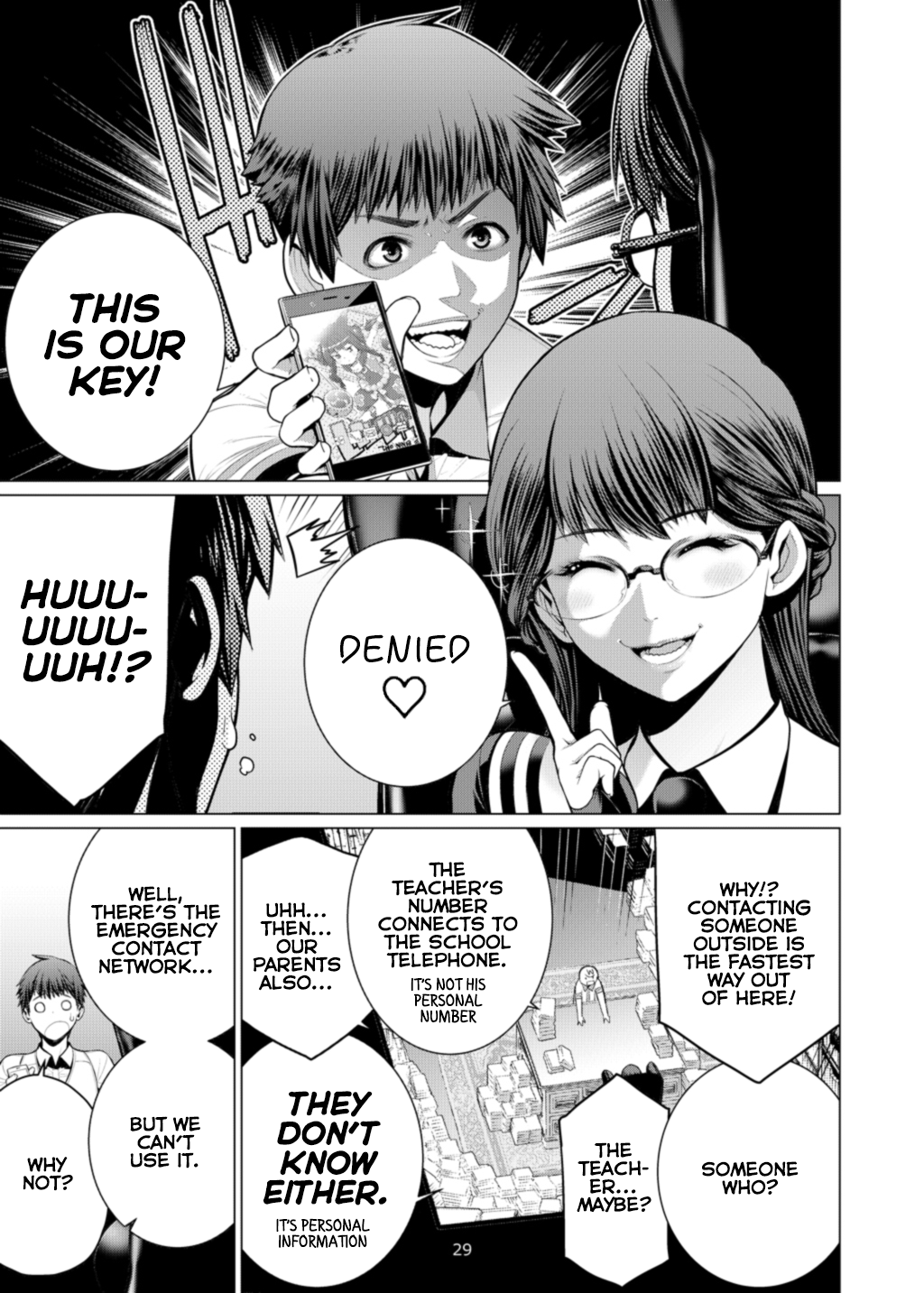 Rakugaki Gakugeikai 2017 Me, the Locked Room, and the Student Council President (Higashida Yuusuke) 第5页