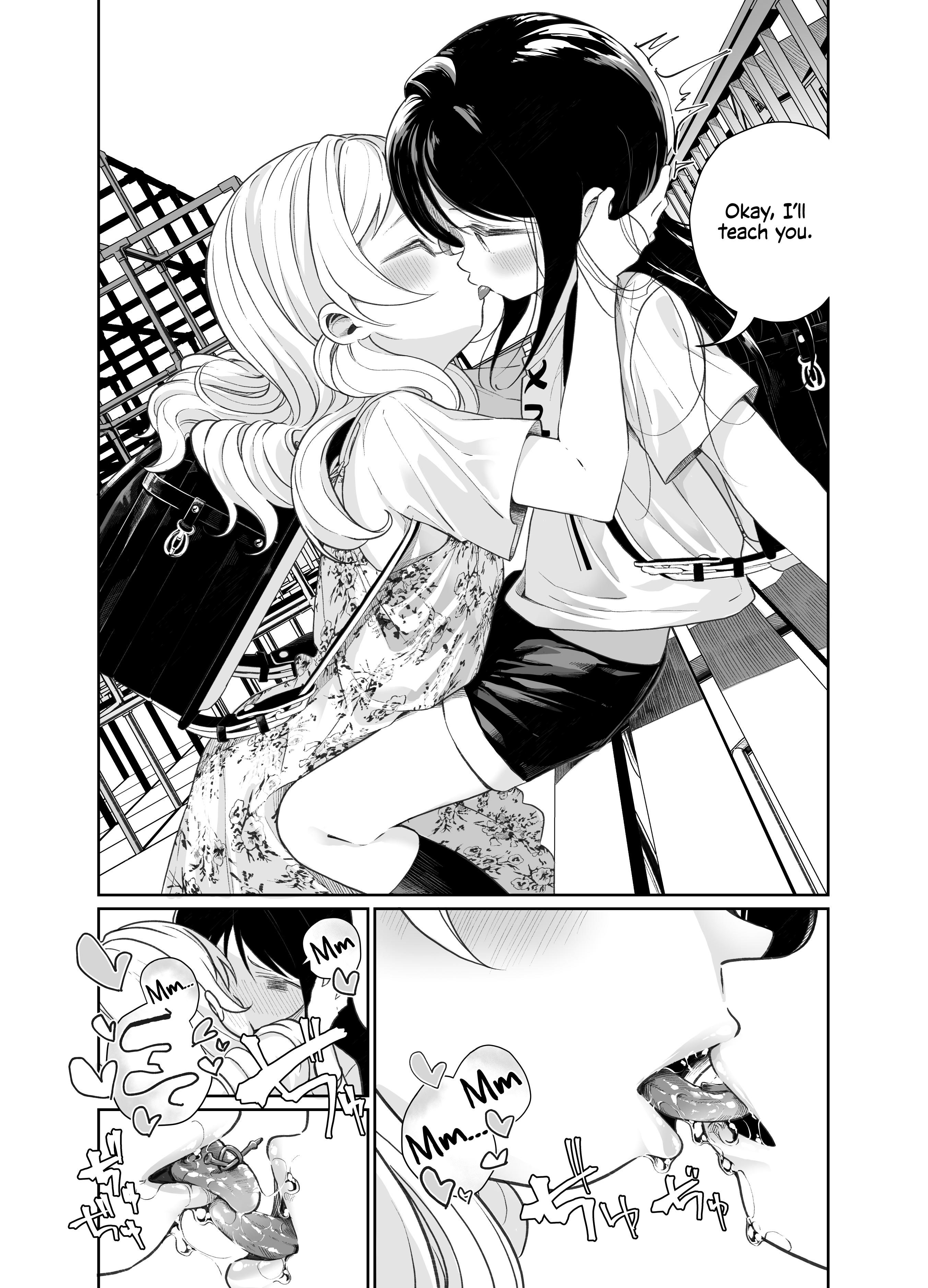 JS ga Kiss Suru Elementary School Girls Kissing So They Can Knot Cherry Stalks in Their Mouthes 第2页
