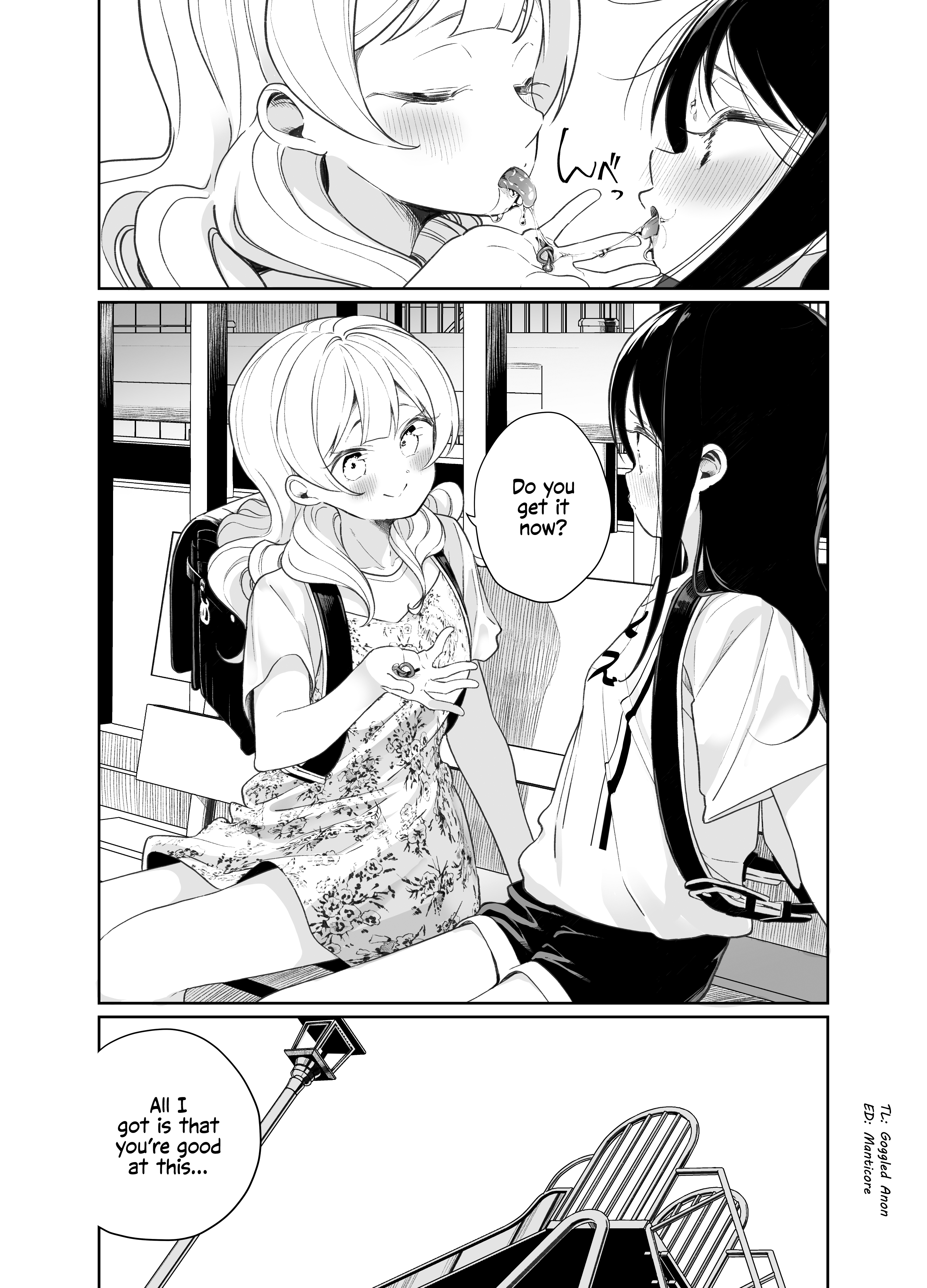 JS ga Kiss Suru Elementary School Girls Kissing So They Can Knot Cherry Stalks in Their Mouthes 第3页