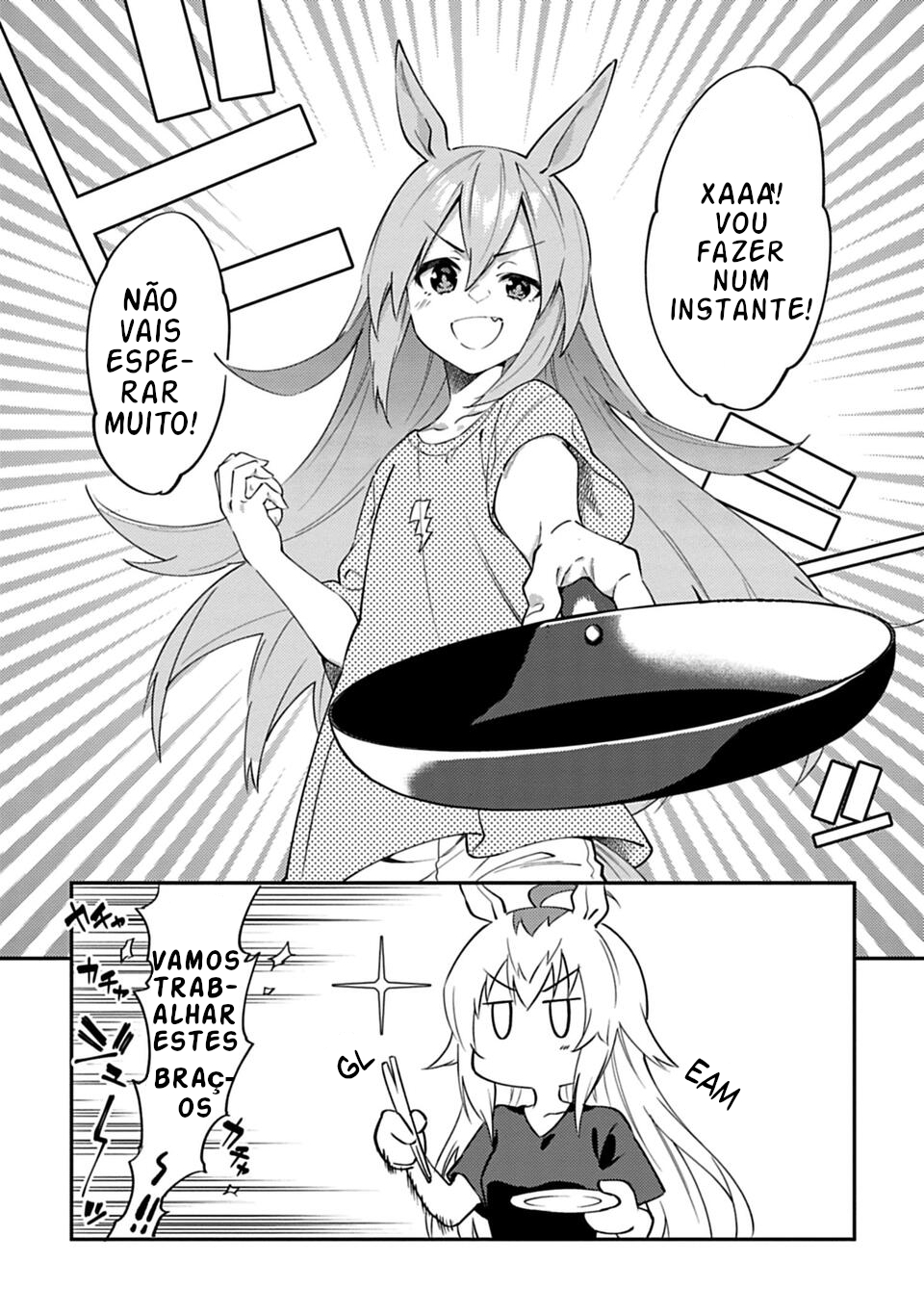 Uma Musume - Pretty Derby - Uma Musumeshi Cap3 - Tamamo Cross e Oguri Cap 第8页