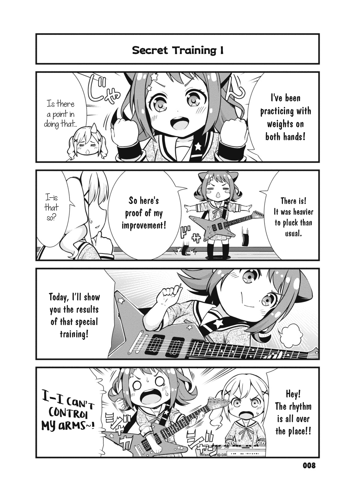 BanG Dream! Garupa☆PICO Comic Anthology Warehouse Practice 第4页