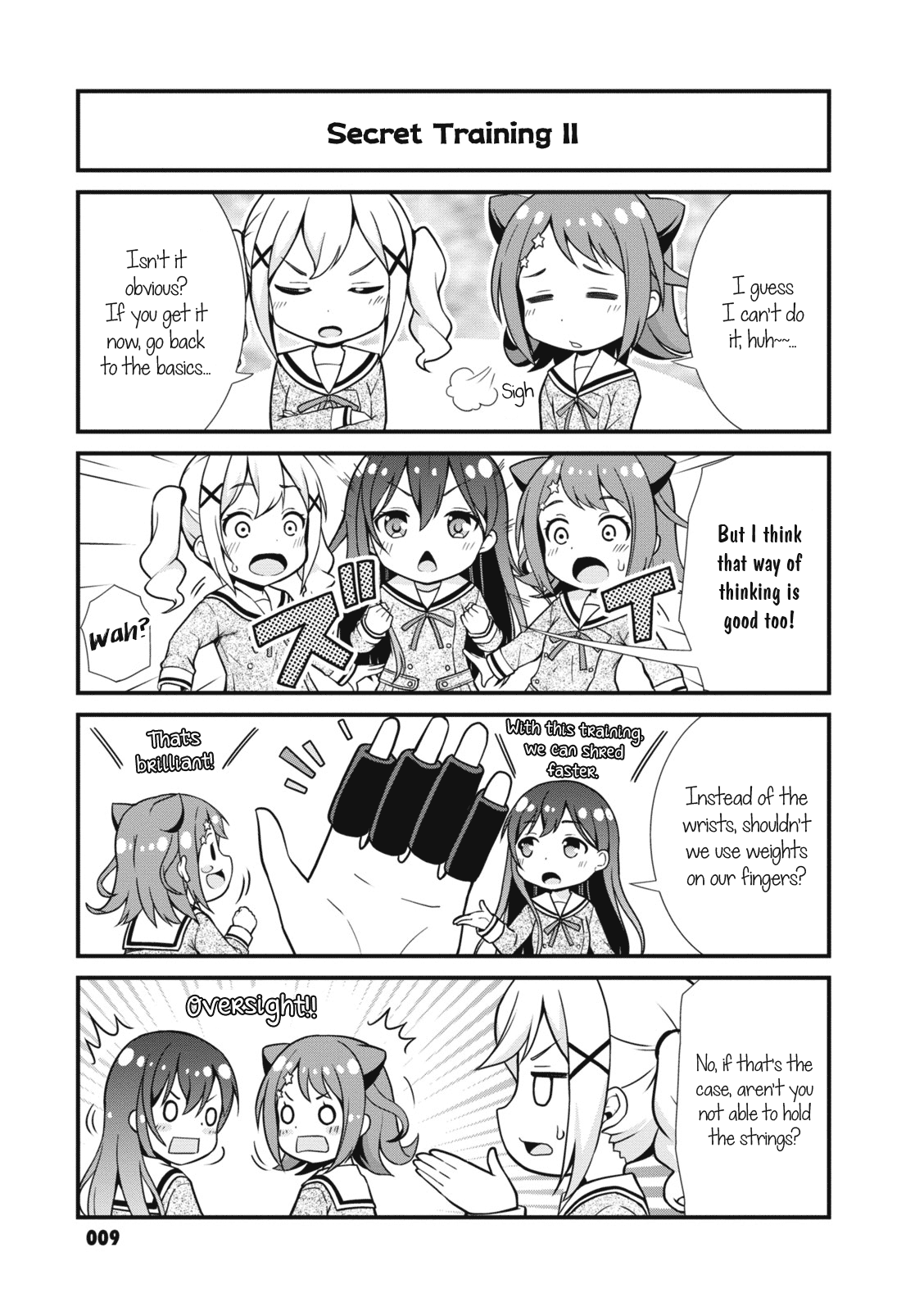 BanG Dream! Garupa☆PICO Comic Anthology Warehouse Practice 第5页