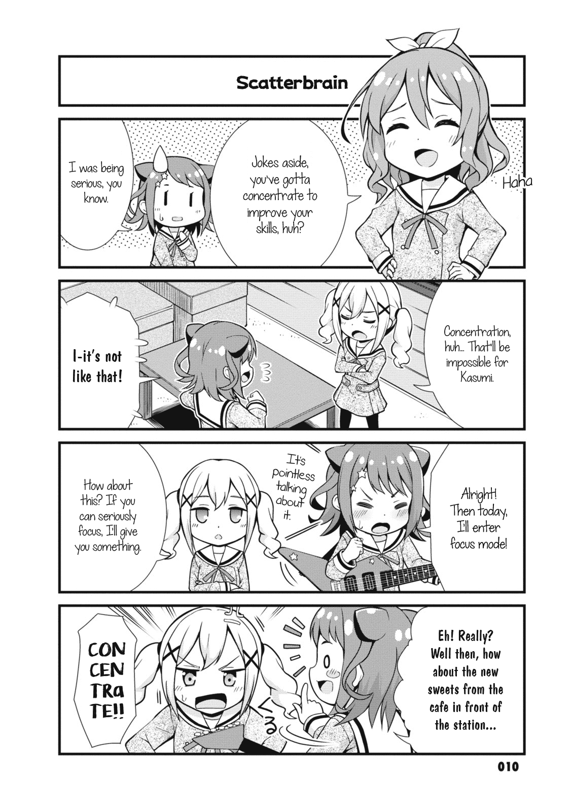 BanG Dream! Garupa☆PICO Comic Anthology Warehouse Practice 第6页