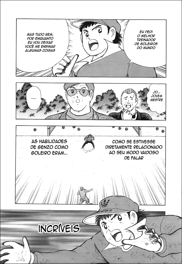 Captain Tsubasa: Memories Eu sou Wakabayashi Genzo!! ~ O Nascimento do SGGK ~ (Parte 1) 第10页