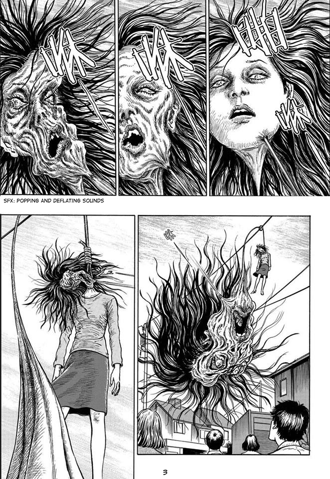 Junji Ito: A Study From the Abyss of Horror The Return of the Hanging Balloons 第3页
