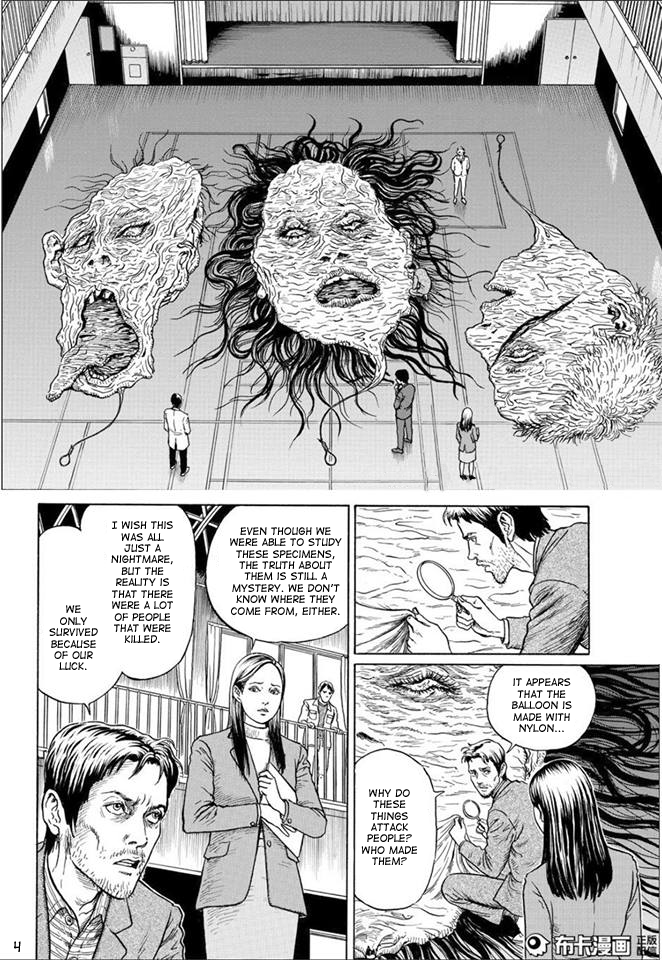 Junji Ito: A Study From the Abyss of Horror The Return of the Hanging Balloons 第4页