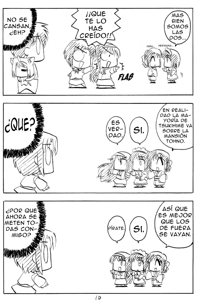 Tsukihime - Kohakuriko (Doujinshi) La vida diaria de la familia Tohno 第9页