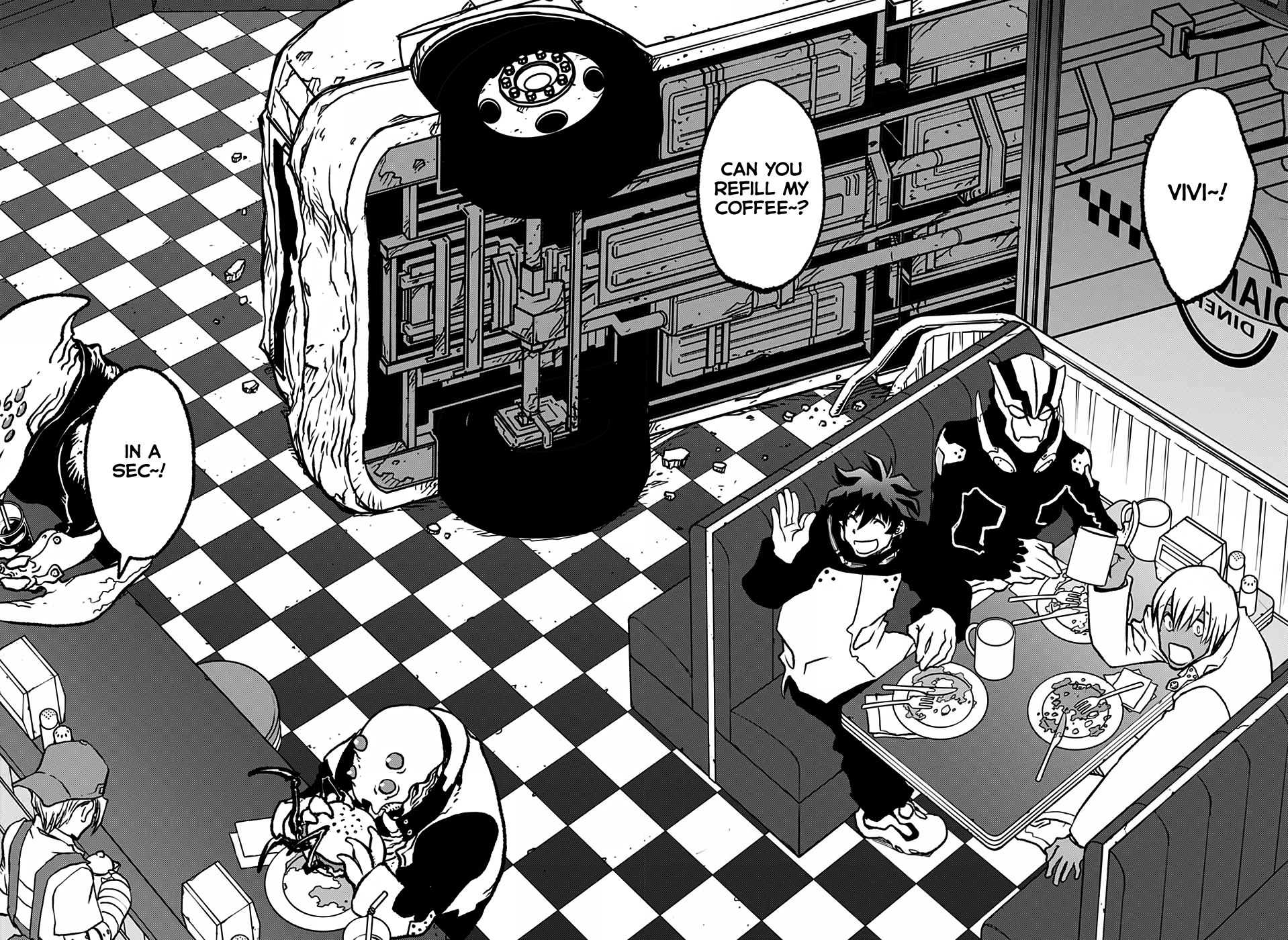 Kekkai Sensen Beat 3 Peat Dianne's Diner Rhapsody 第3页