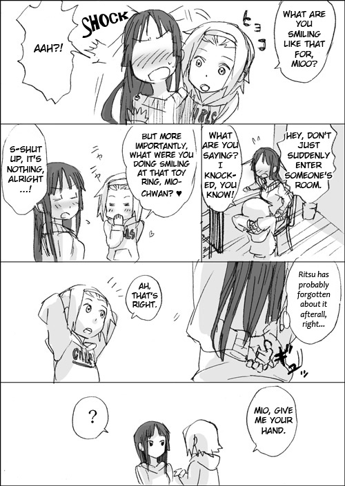 K-ON! - Mio's Birthday Present (Doujinshi) 第4页