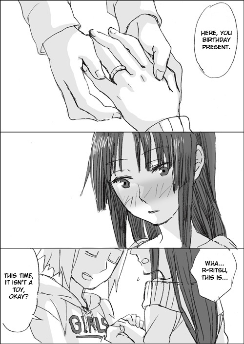K-ON! - Mio's Birthday Present (Doujinshi) 第5页