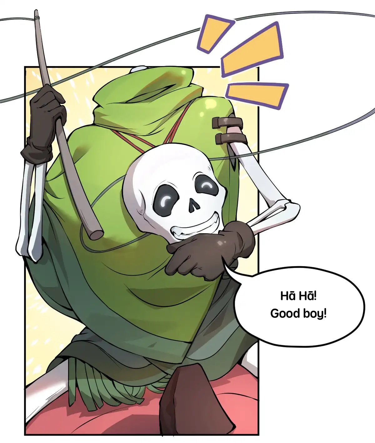 Little Skeleton The right way to use a magic hellhound?! 第7页