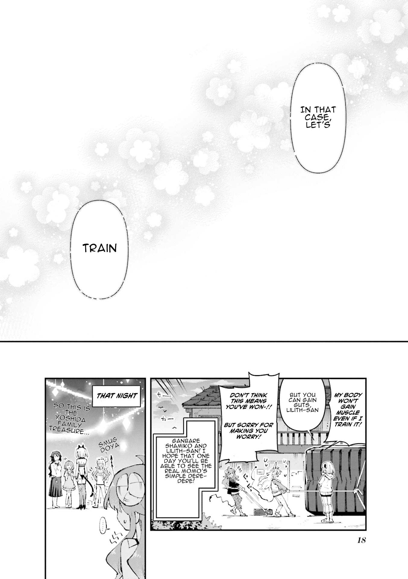 Machikado Mazoku Anthology Comic Treasure of the Dark Clan!? Gosenzo's Painstakingly-Crafted Magnum Opus: Peach-Colored Form!! by Minakata Sunao 第10页