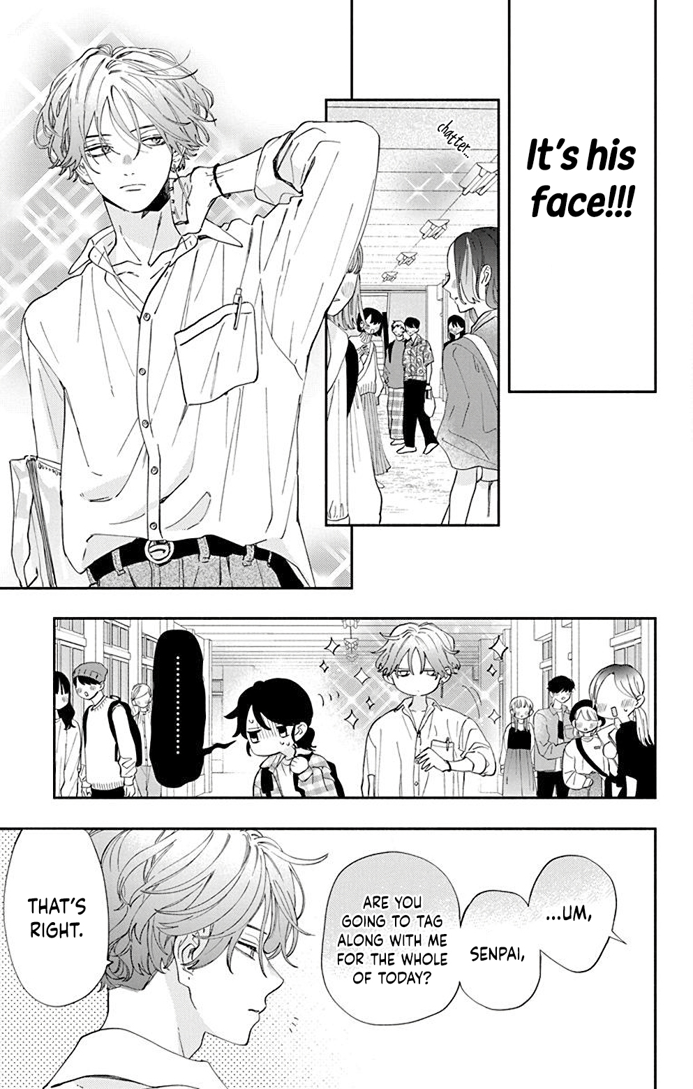 Kao dake ja Suki ni Narimasen Vol. 1 Ch. 4 第10页
