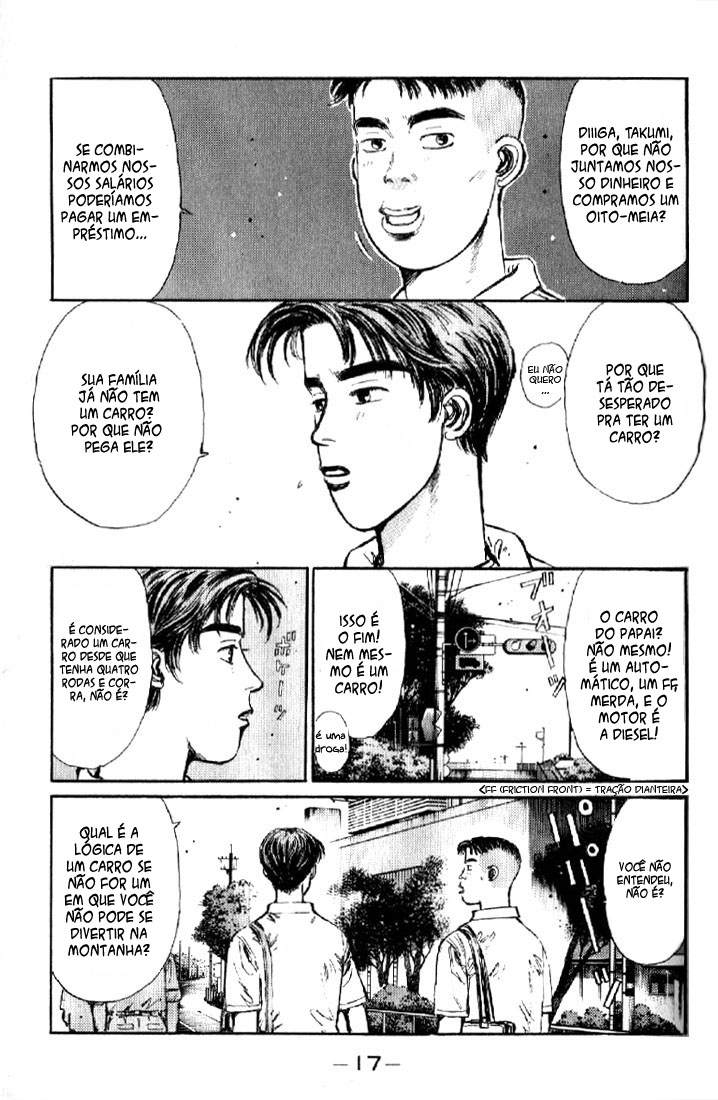 Initial D Vamos Comprar um Oito-Meia! 第15页