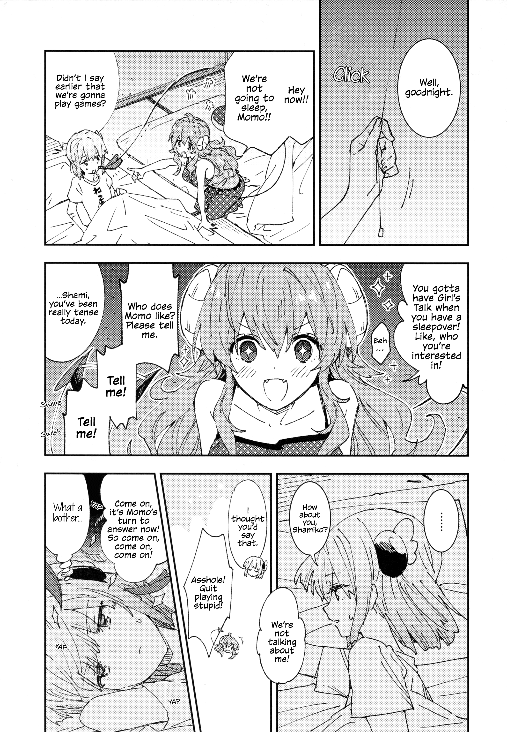 Machikado Mazoku - Shamiko ga Momo no Ouchi ni Otomari Suru Ohanashi (Doujinshi) 第7页