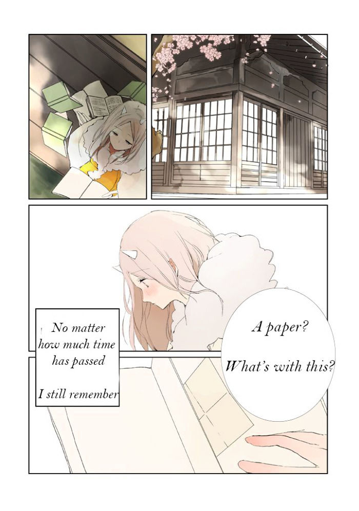 Ningen ni Koi shita Oni wa Warau The Demon Lives A Thousand Years, The Human Lives A Hundred Years 第1页