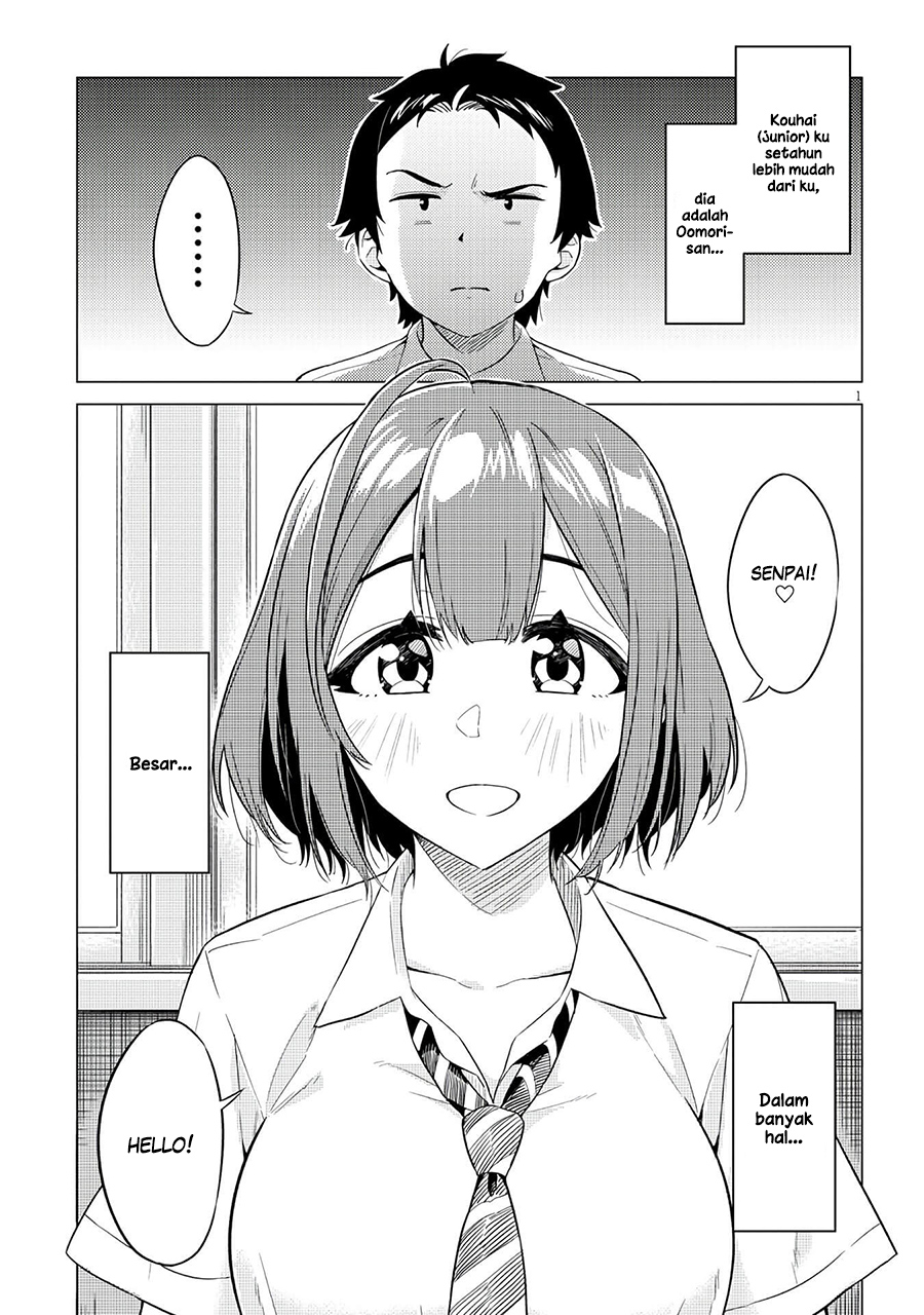 Ookii Kouhai wa Suki Desu ka? Si Gadis Besar (Kouhai) Agak Terlalu Berlebihan. 第2页