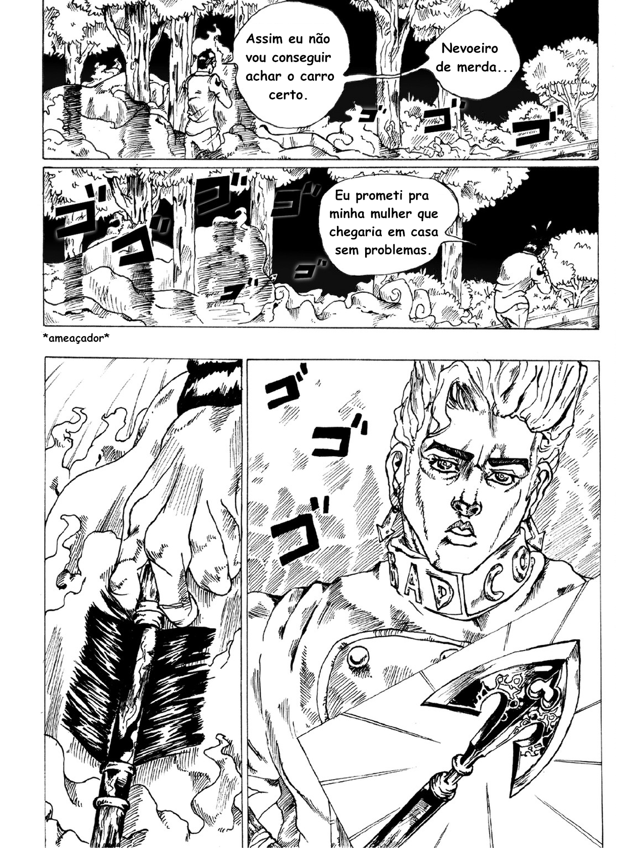 JoJo's Bizarre Adventure - Moscow Calling (Doujinshi) Prólogo 第5页