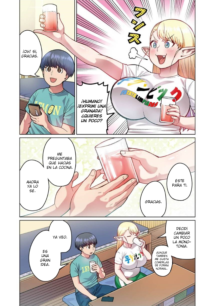 Shin Elf-san wa Yaserarenai. (Official Colored) Flor Codiciosa 第4页