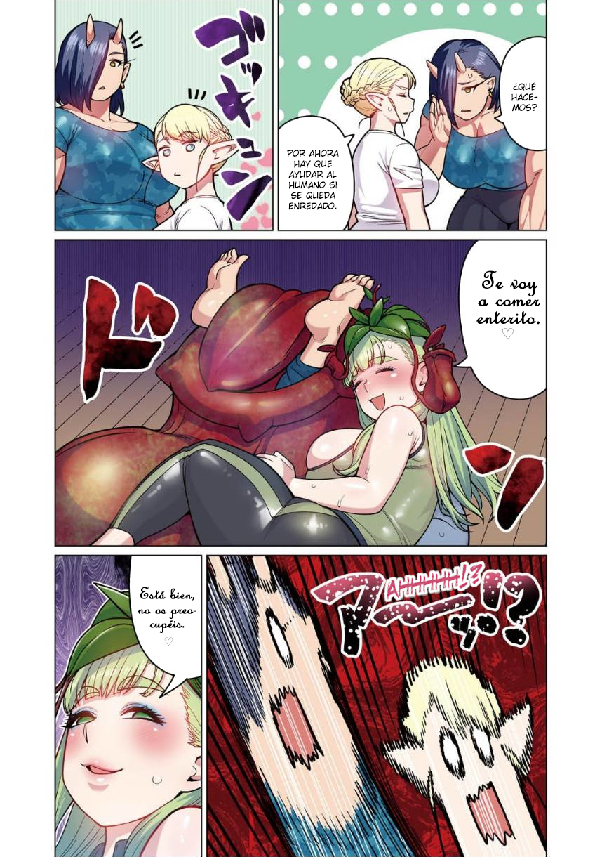 Shin Elf-san wa Yaserarenai. (Official Colored) Flor Codiciosa 第34页