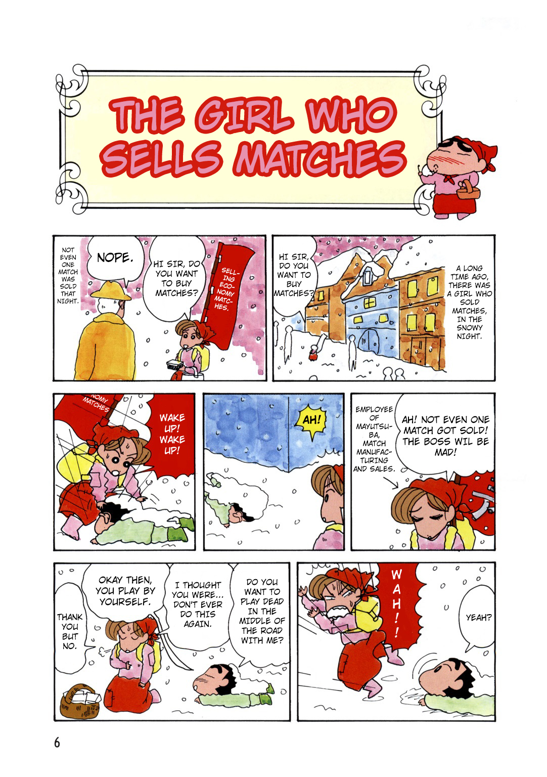 Crayon Shin-chan The Girl Who Sells Matches 第7页