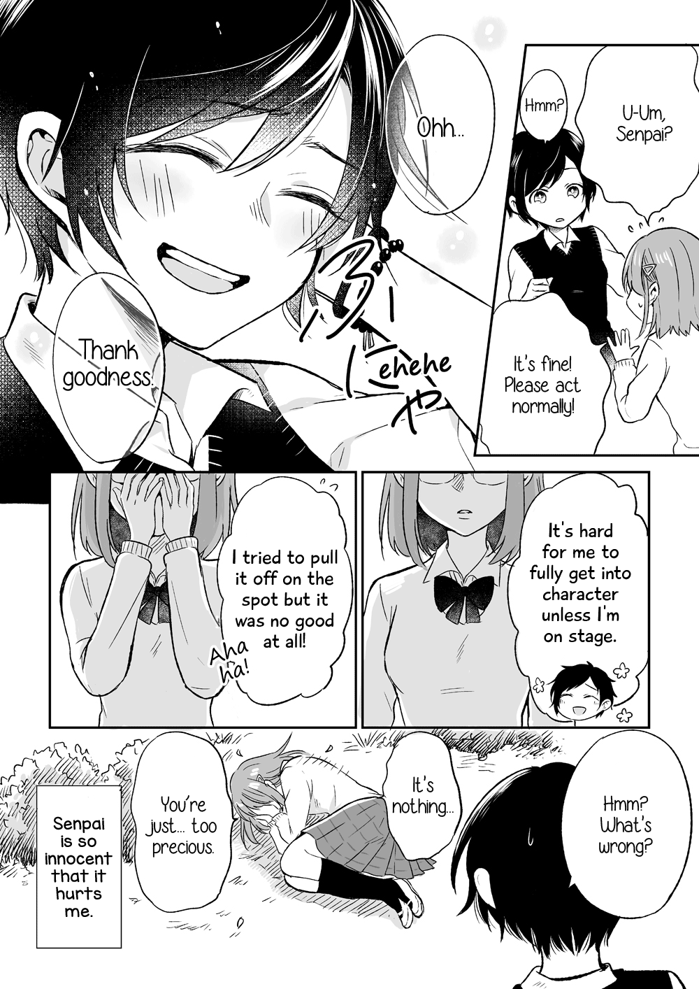 Senpai ha Ohgataken. Ch. 2 第4页