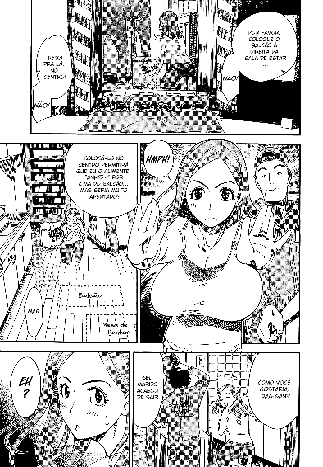 Oku-san Chegada de Oku-san 第4页