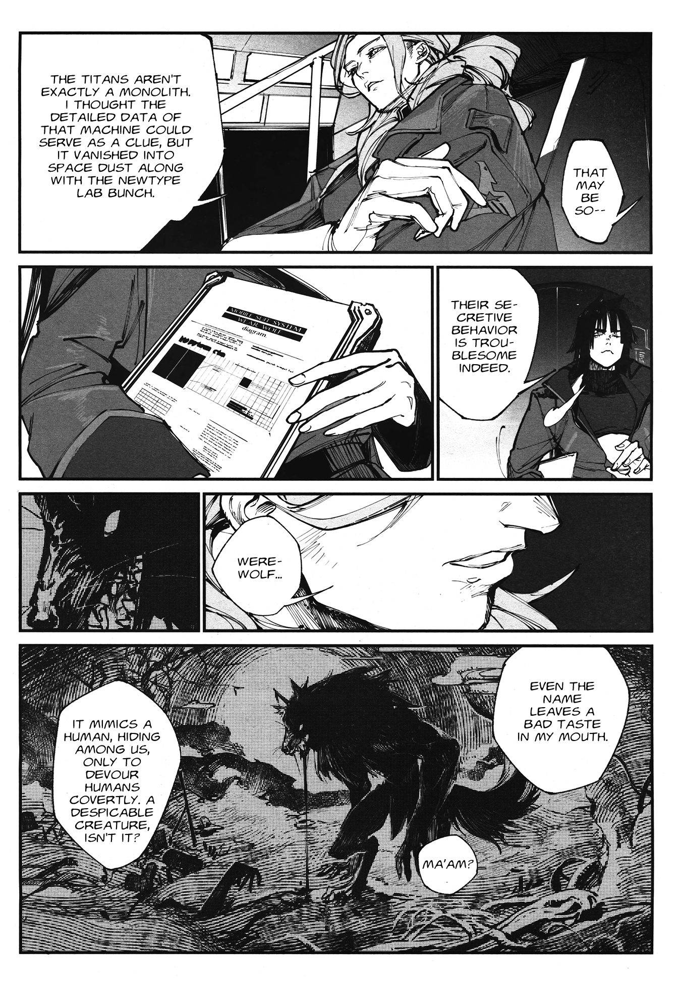 Kidou Senshi Gundam - Wearwolf case-01 [The first Victim] (part 1) 第34页