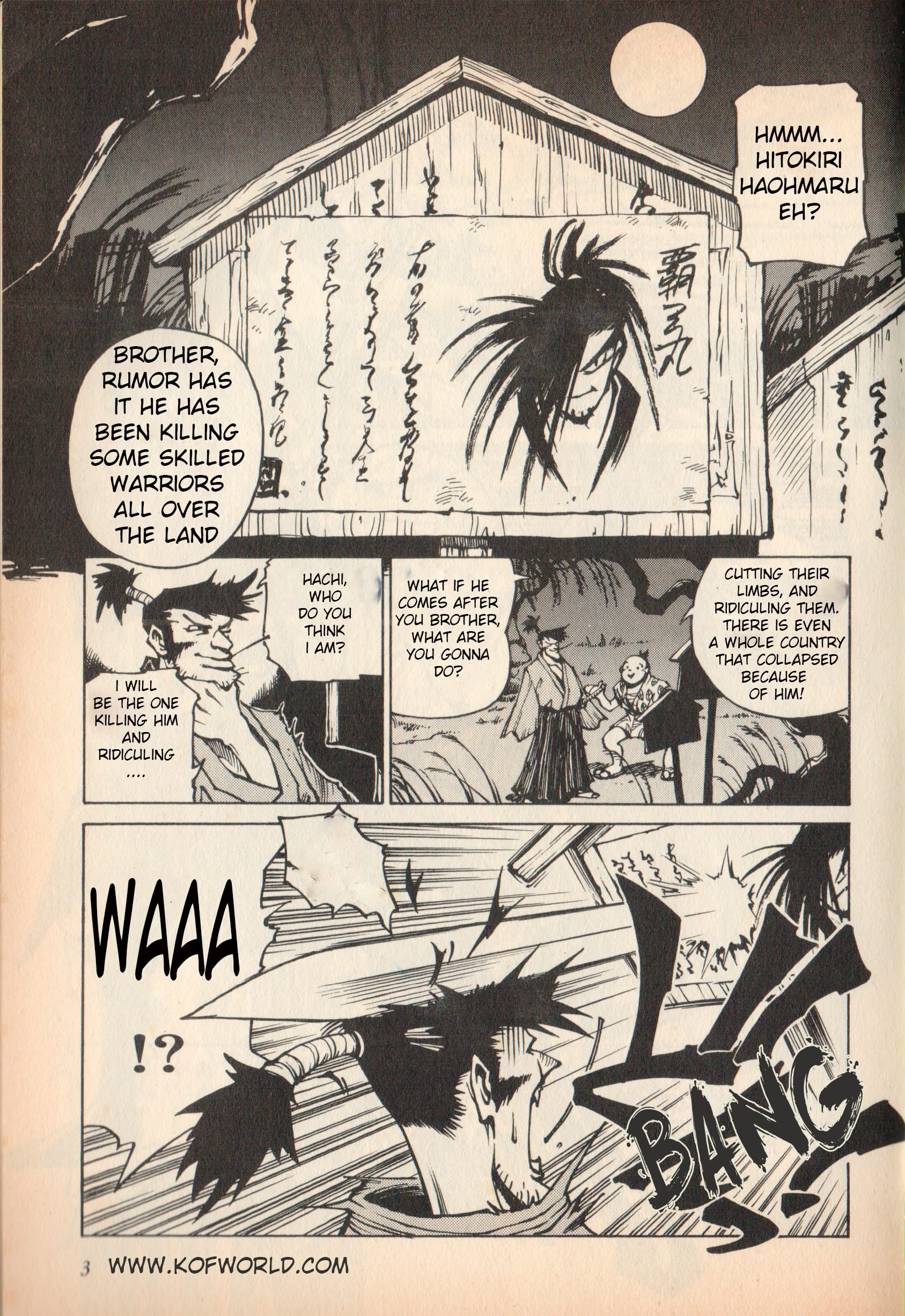 Samurai Shodown: Haohmaru's Journey to Hell 第3页