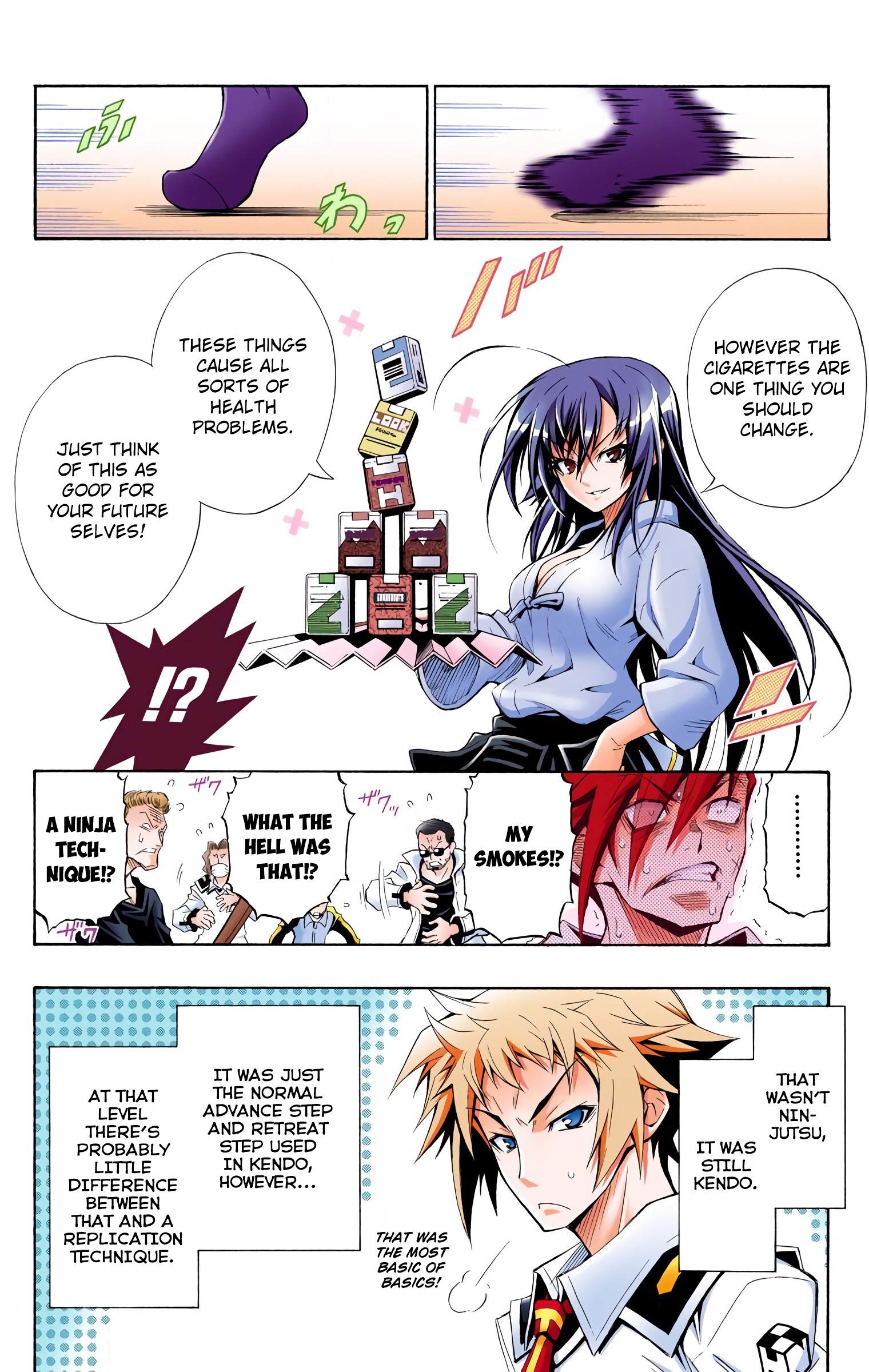 Medaka Box (Official Colored) I Call the Student Council to Action 第22页
