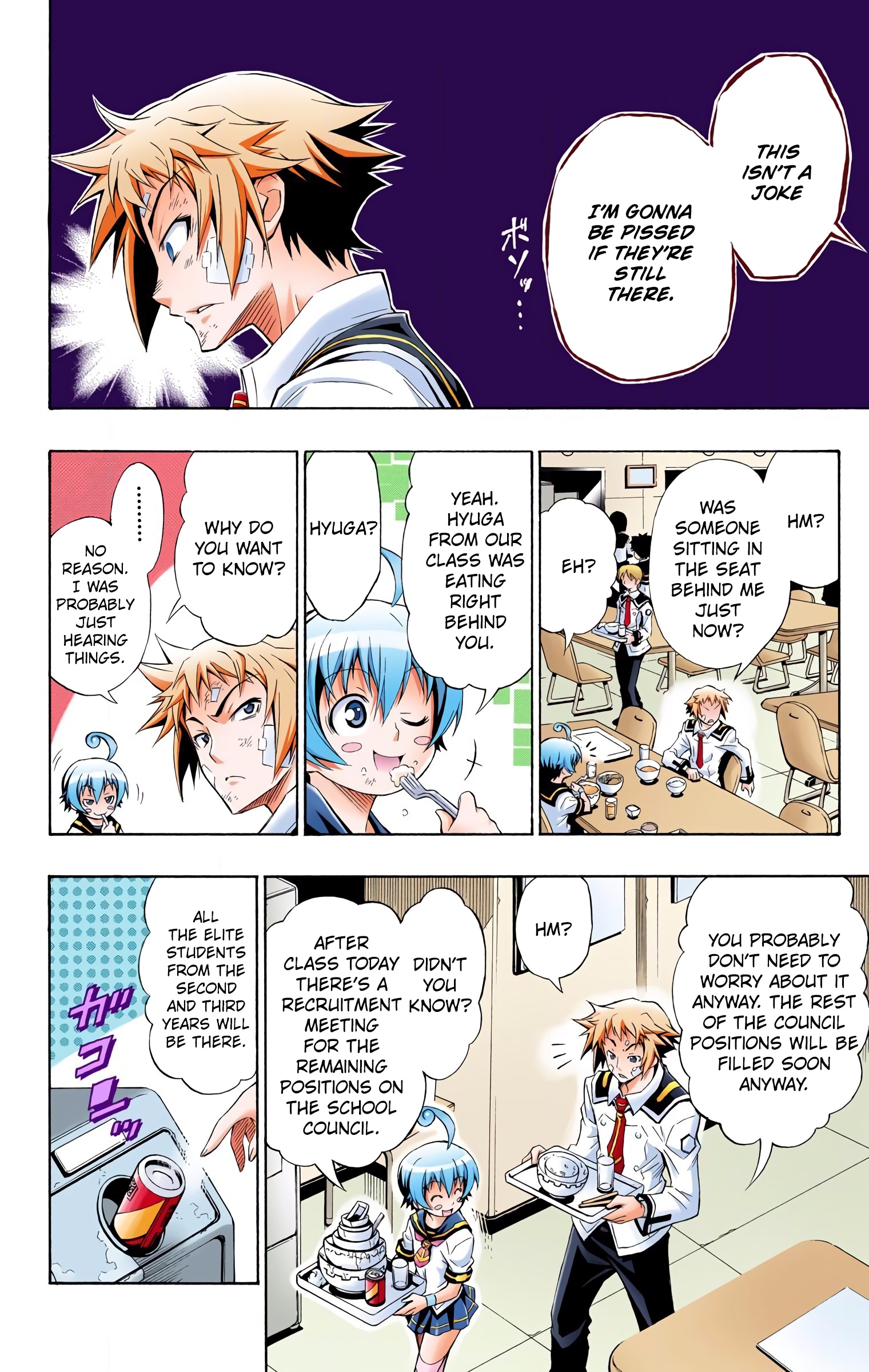 Medaka Box (Official Colored) I Call the Student Council to Action 第28页