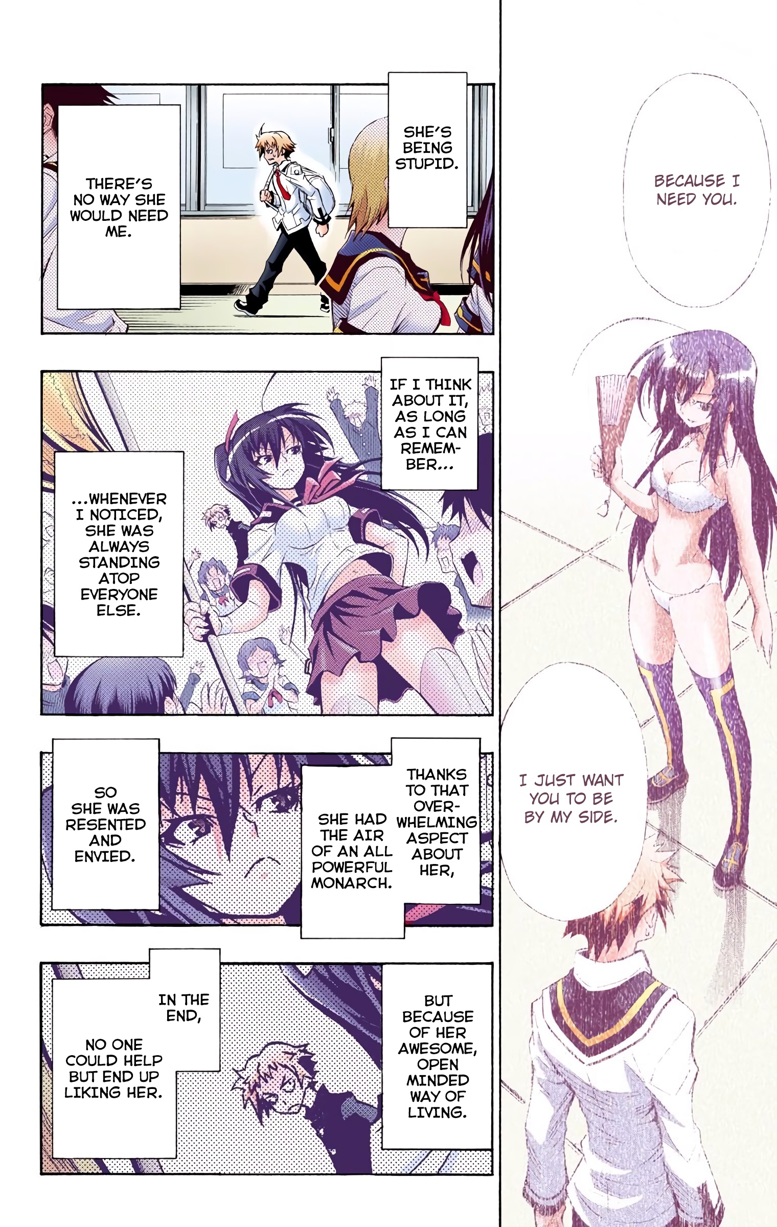 Medaka Box (Official Colored) I Call the Student Council to Action 第36页