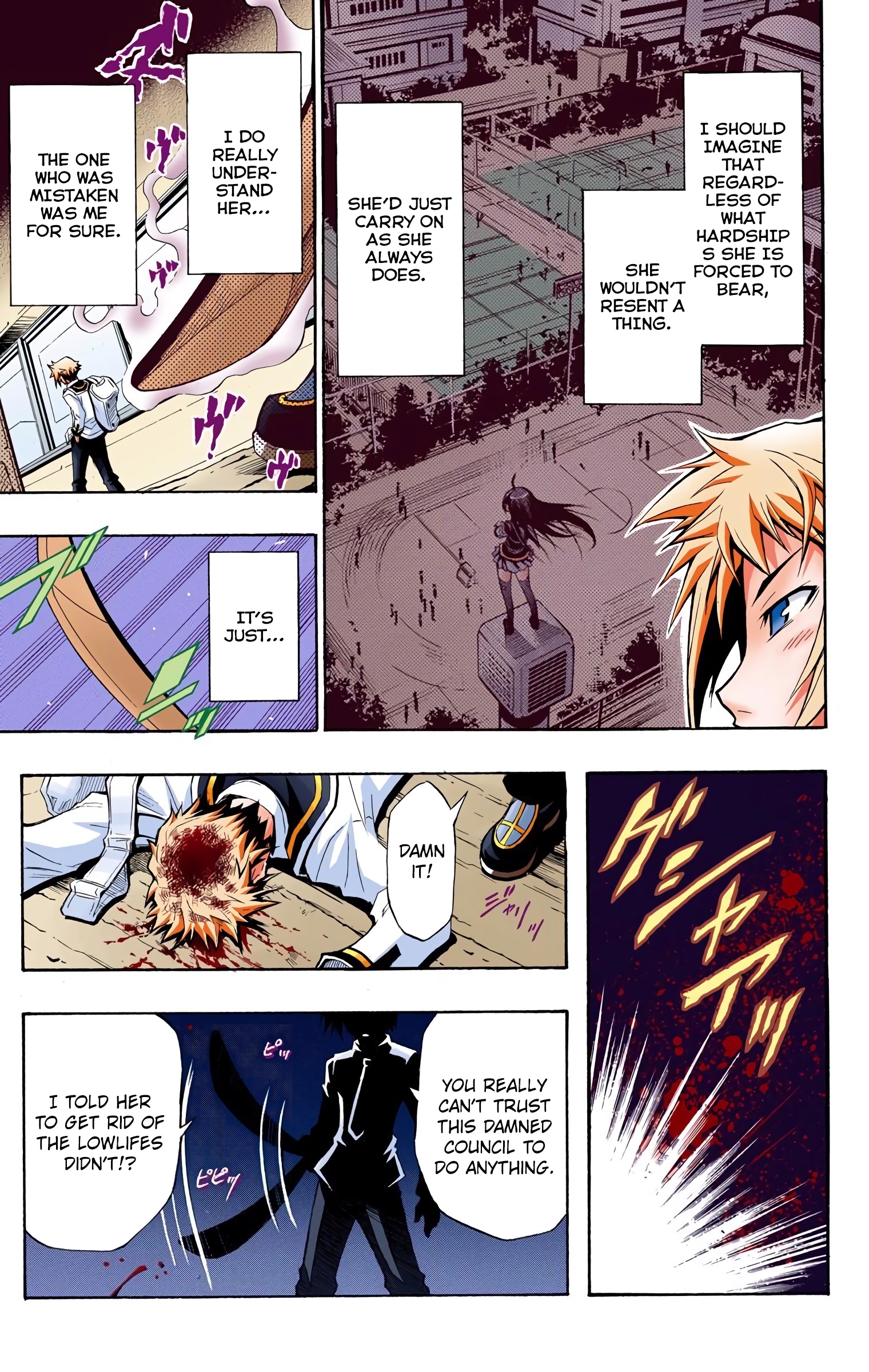 Medaka Box (Official Colored) I Call the Student Council to Action 第37页