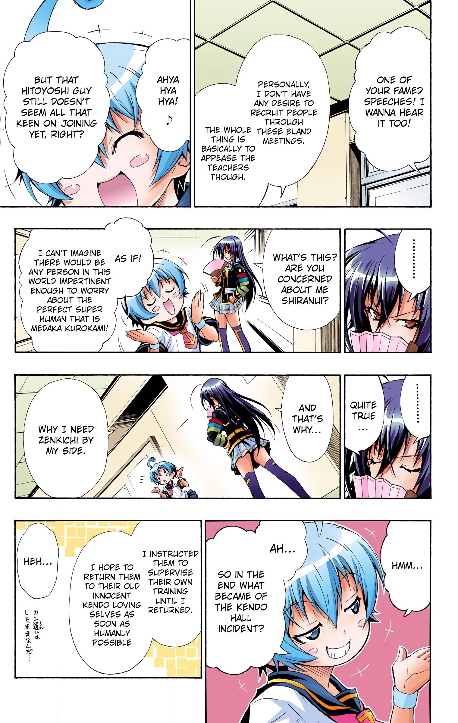 Medaka Box (Official Colored) I Call the Student Council to Action 第39页