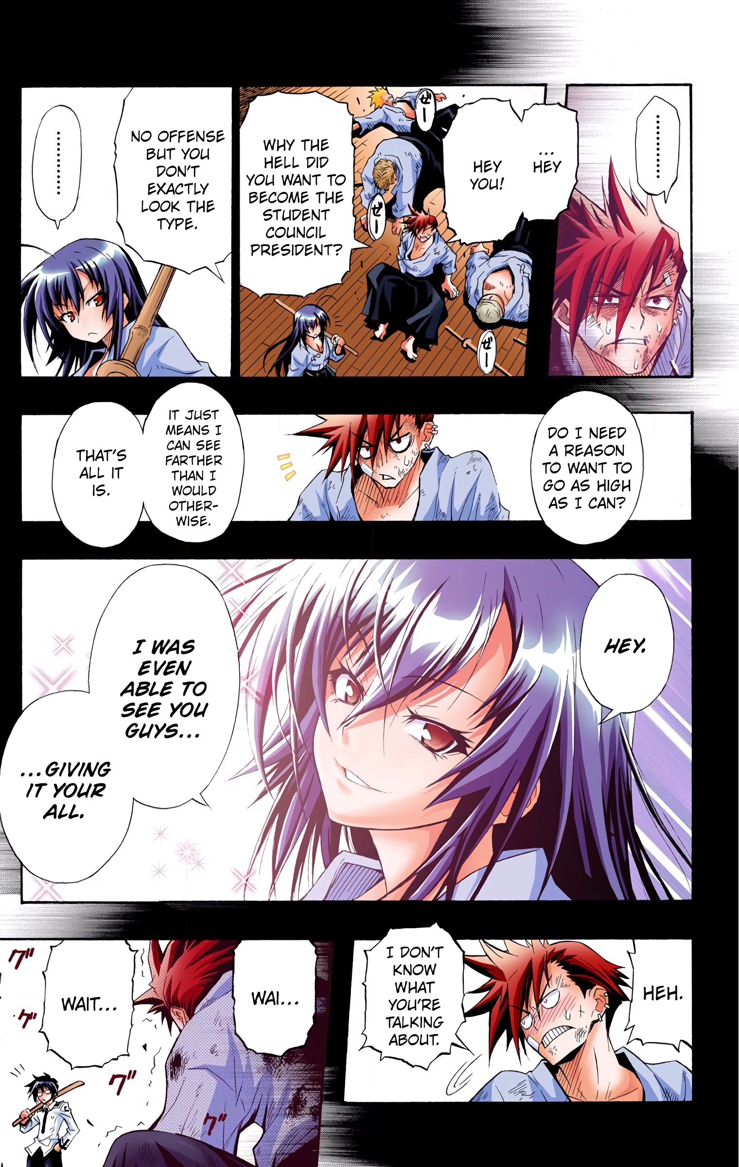 Medaka Box (Official Colored) I Call the Student Council to Action 第43页