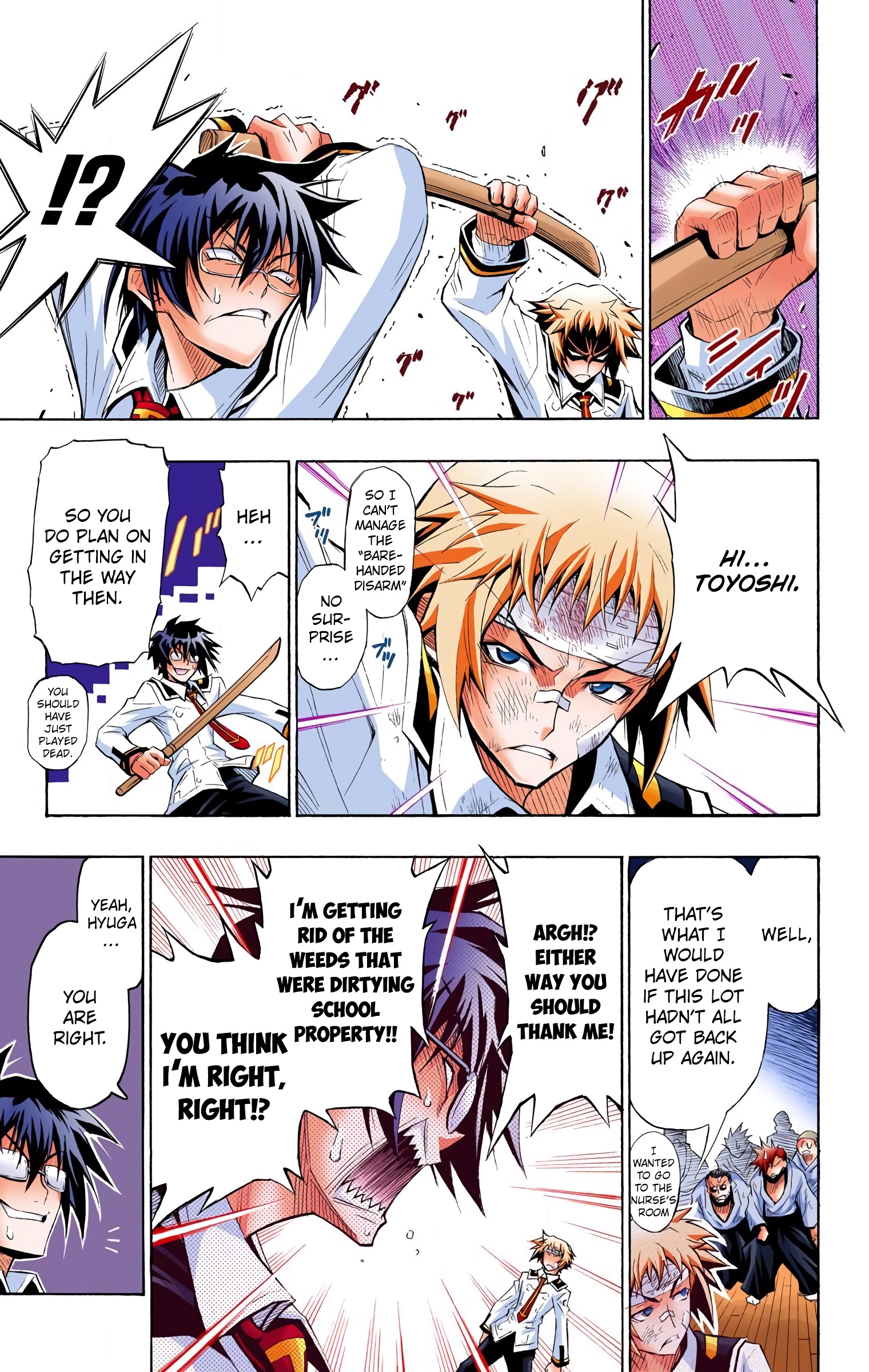 Medaka Box (Official Colored) I Call the Student Council to Action 第45页