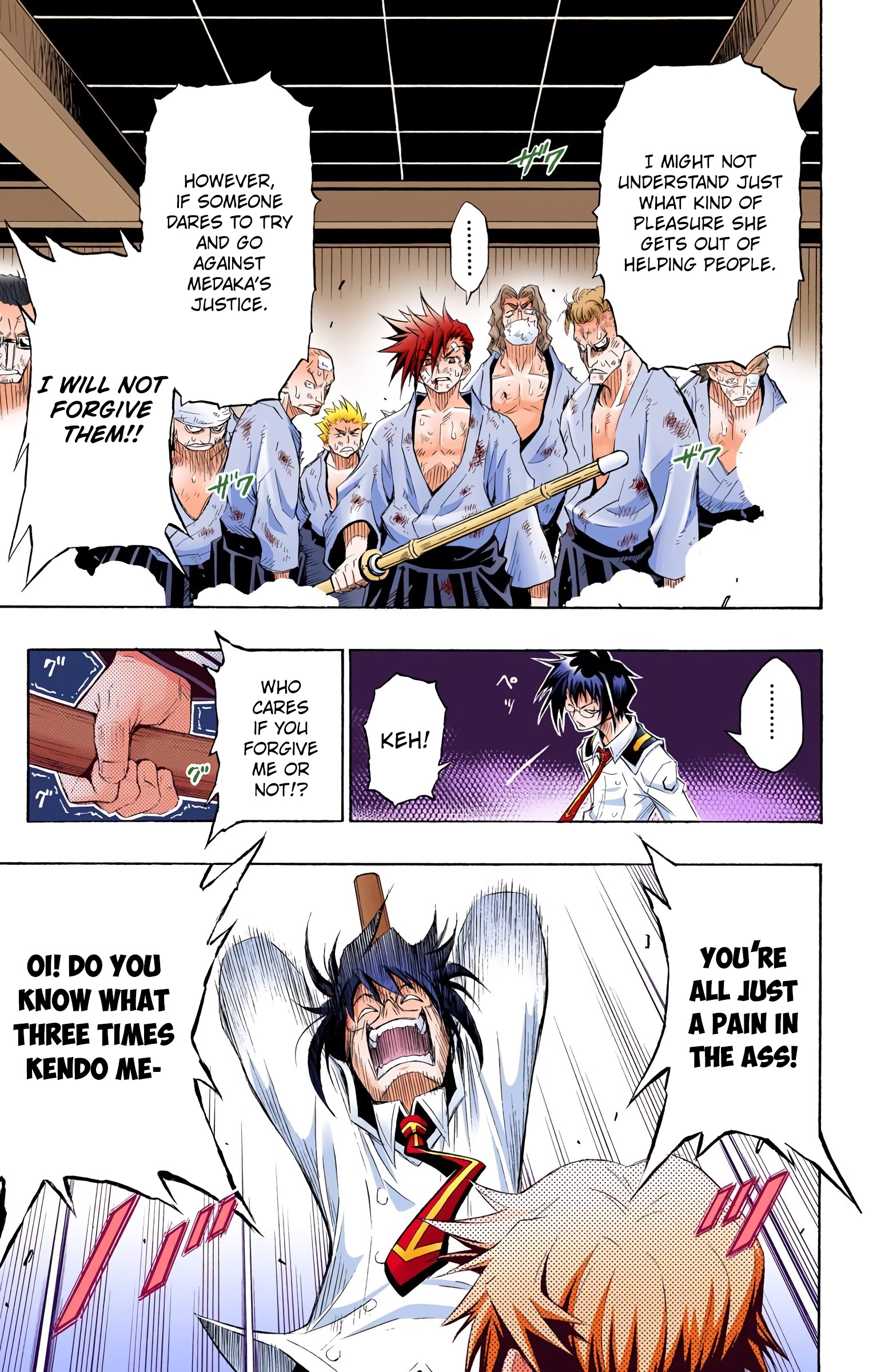Medaka Box (Official Colored) I Call the Student Council to Action 第47页