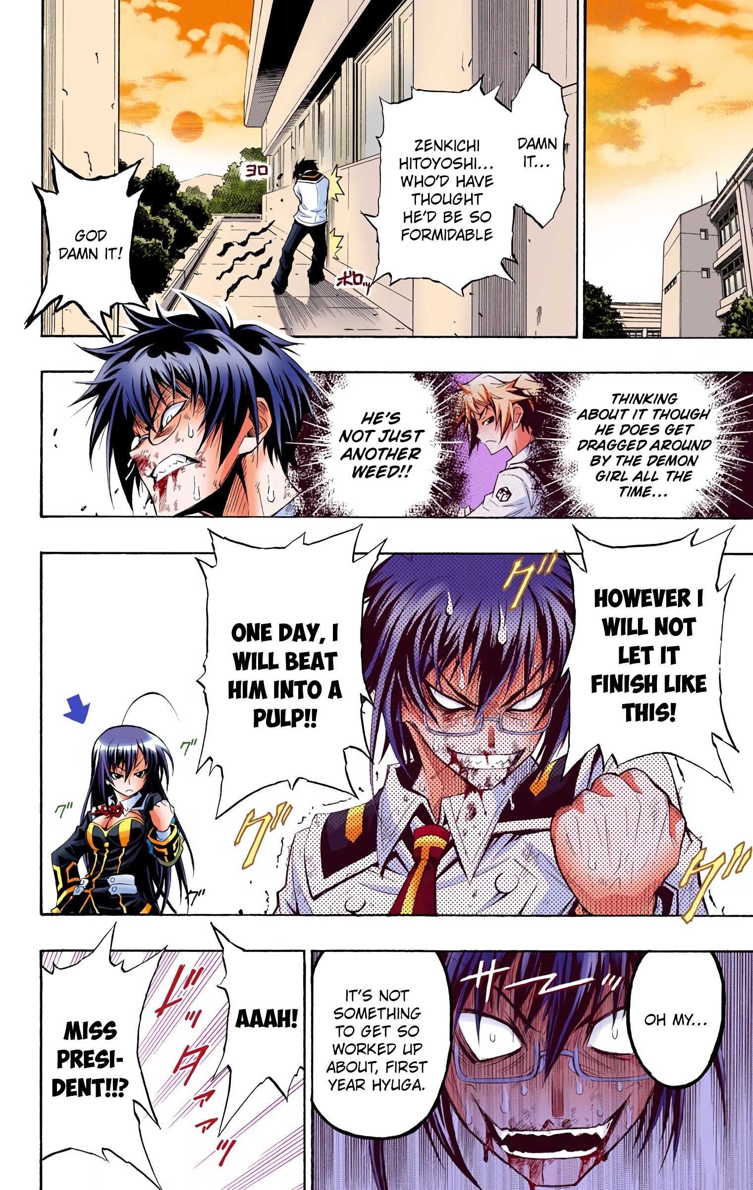 Medaka Box (Official Colored) I Call the Student Council to Action 第49页