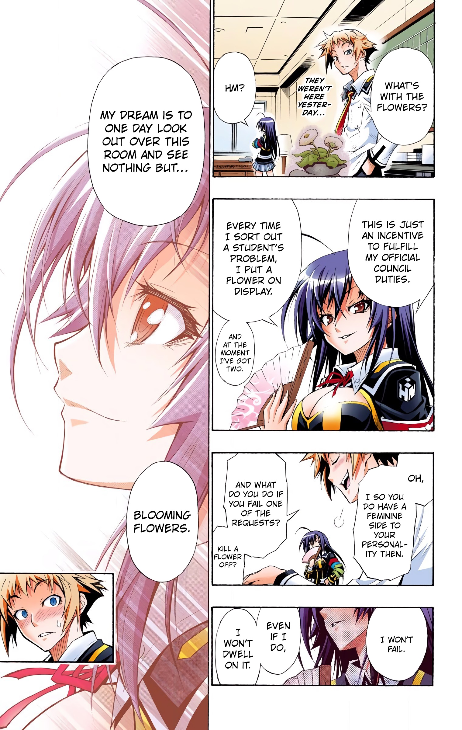 Medaka Box (Official Colored) I Call the Student Council to Action 第54页