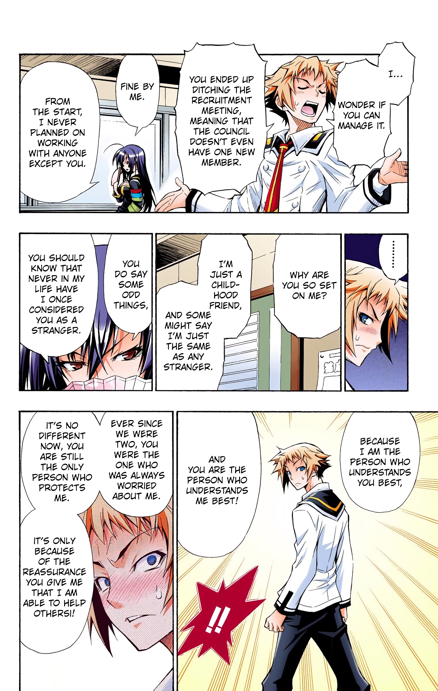 Medaka Box (Official Colored) I Call the Student Council to Action 第55页
