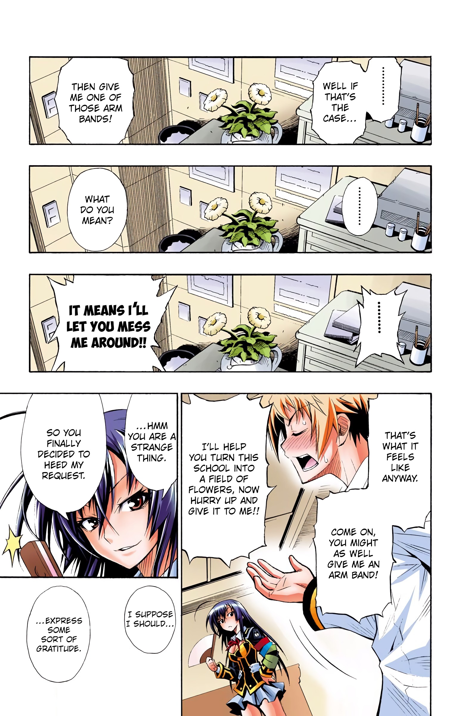 Medaka Box (Official Colored) I Call the Student Council to Action 第56页