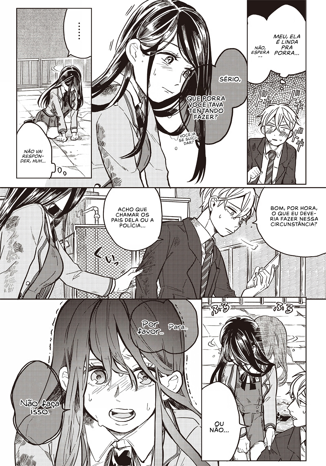 Tobioriyou to shiteiru Joshikousei o Tasuketara Dou Naru no ka? Vol. 1 Ch. 1 第12页