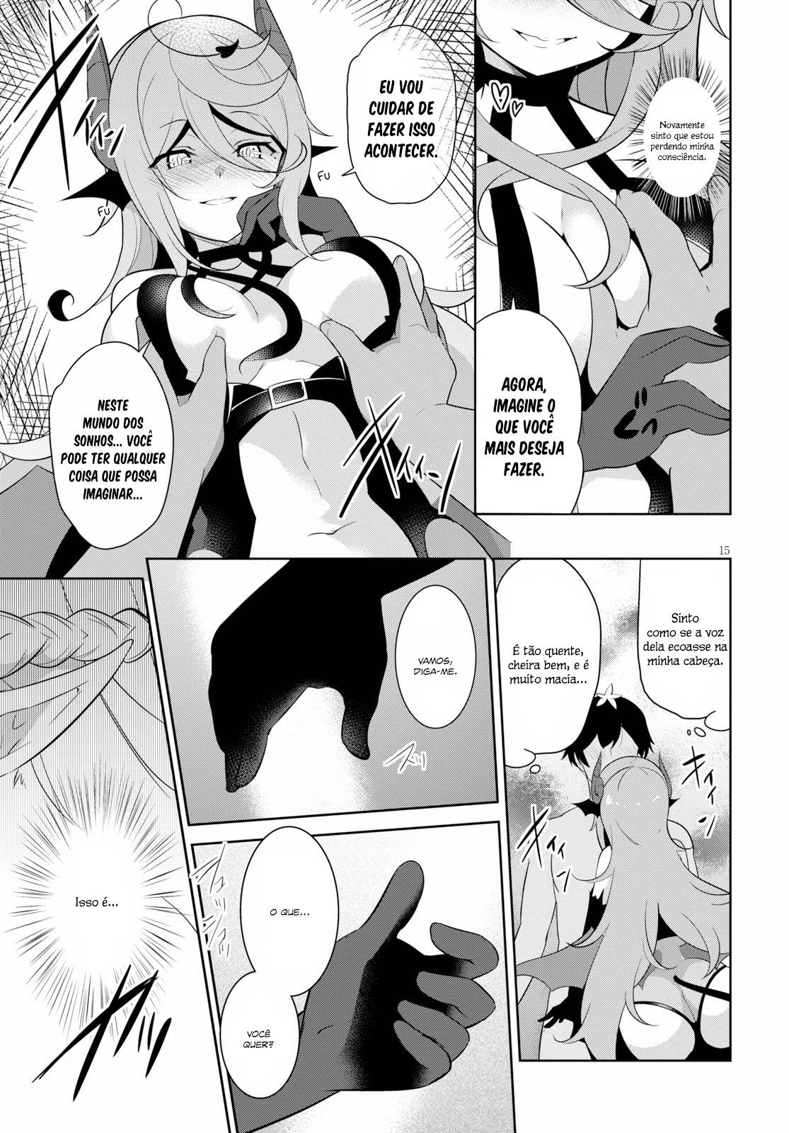 Isekai Shuppun no Henshuu-san Uma Succubus passando por uma crise criativa. 第15页
