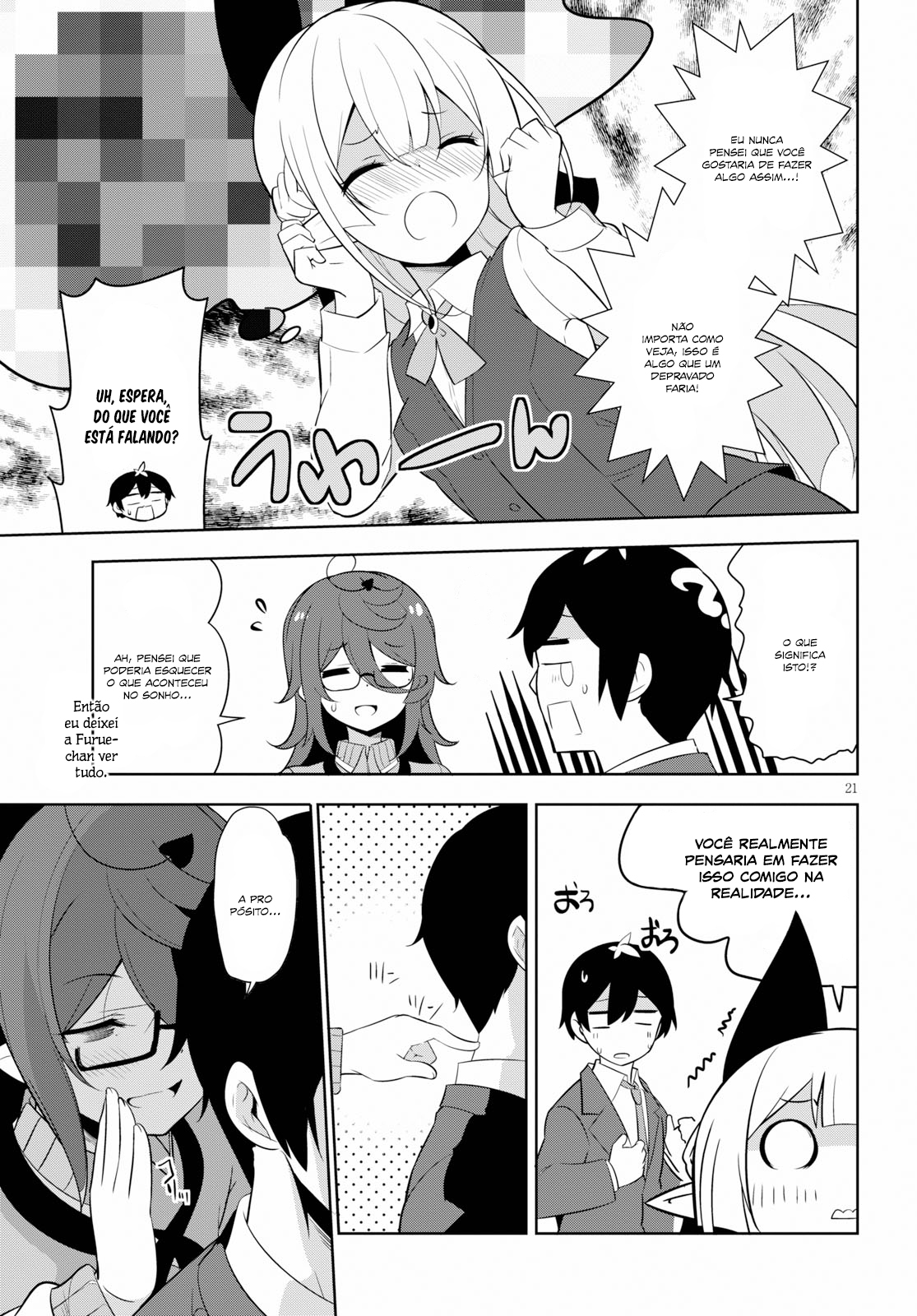 Isekai Shuppun no Henshuu-san Uma Succubus passando por uma crise criativa. 第21页