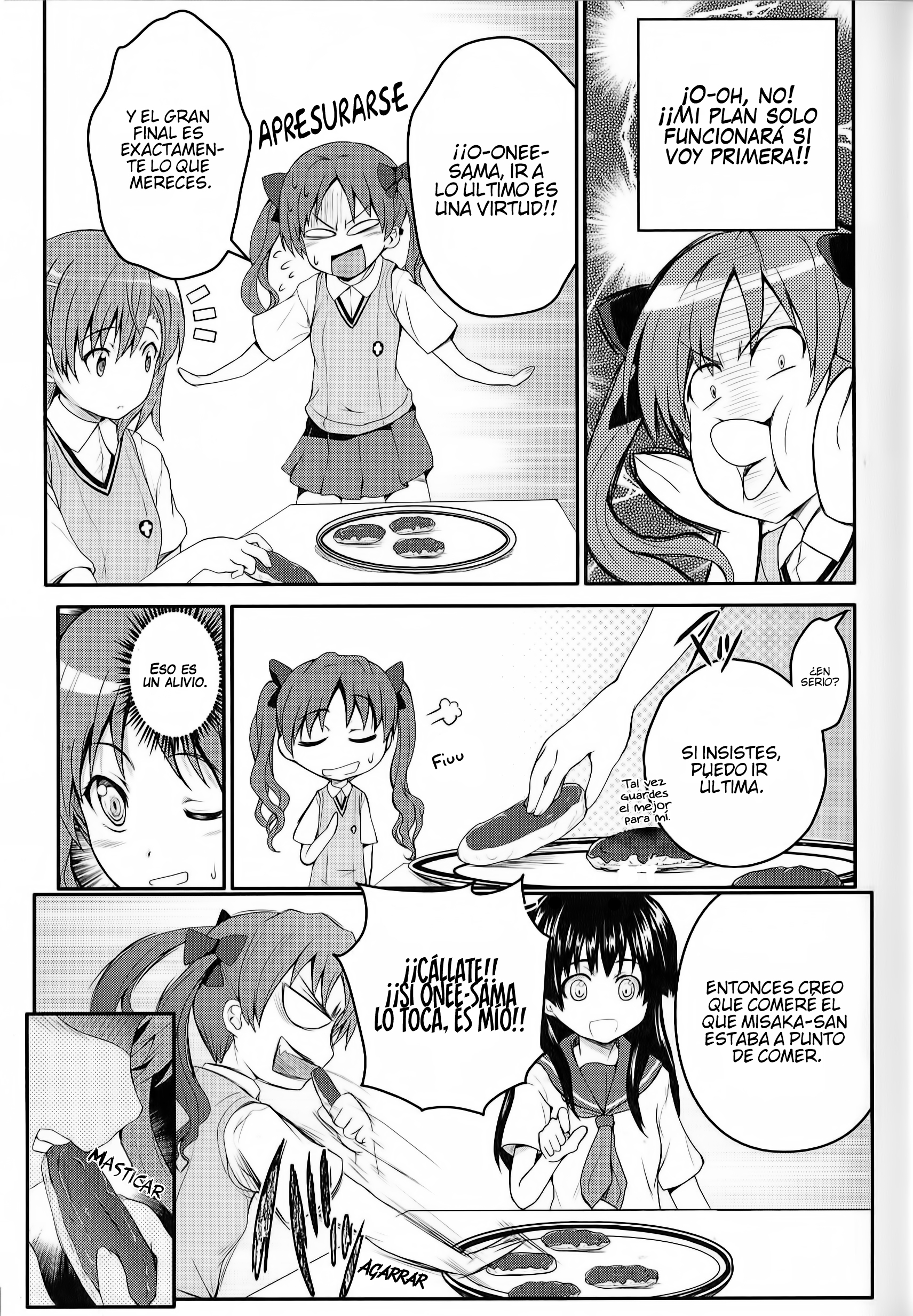 Koushiki Comic Anthology - Toaru Kagaku no Railgun featuring Toaru Majutsu no Index Una Cierta Hora del Té en la 177ma División 第5页